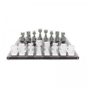 Bréagáin Classic Sraith Ficheall Aicrileach Crystal